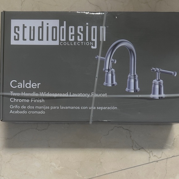 Chrome Two Handle Lavatory Faucet
